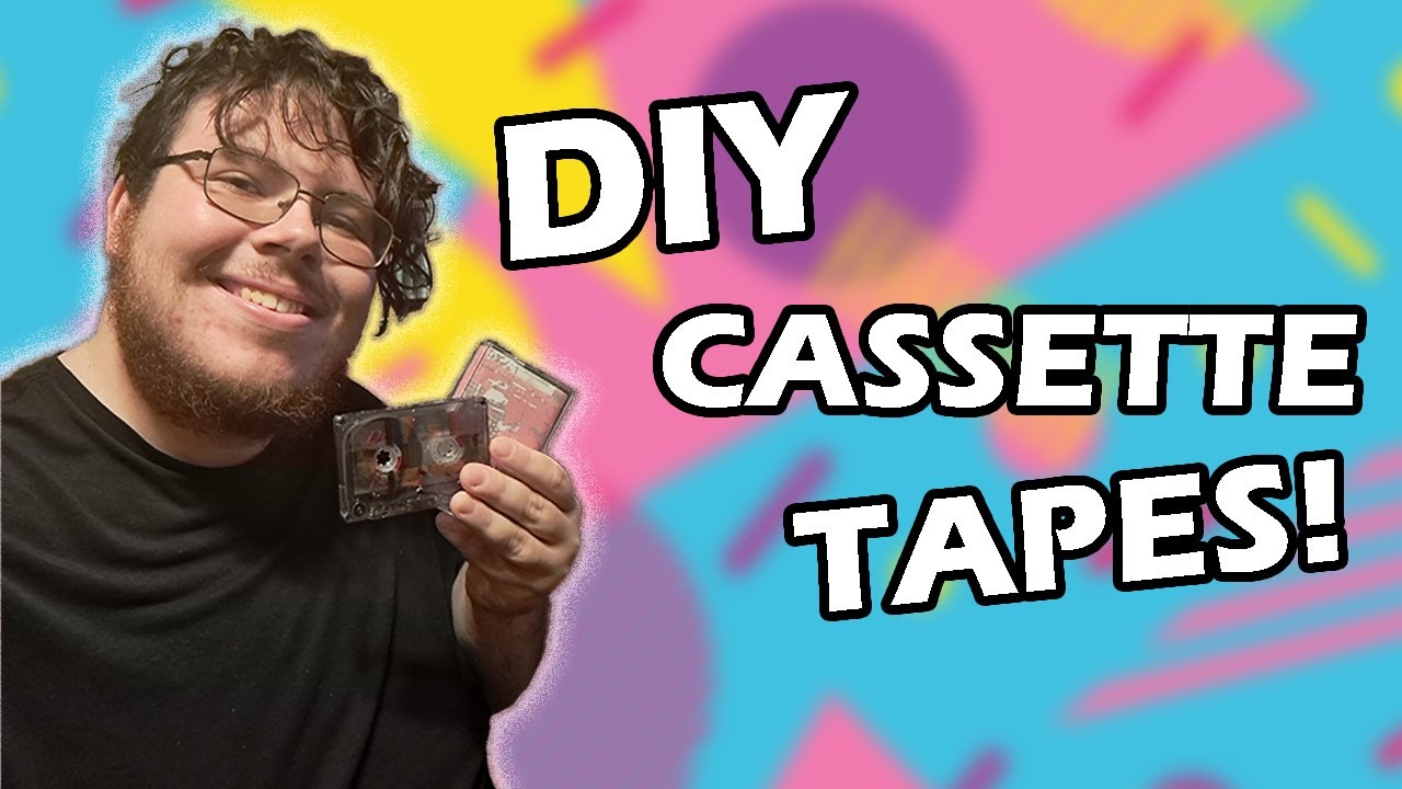 How to Make (VERY) DIY Cassette Tapes! - YouTube