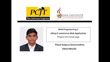 Web Project Task 34 | Create a Ecommerce Web Application | Java Institute