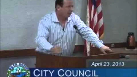 Glenn Gromann Boca Raton City Council Regular Meet...