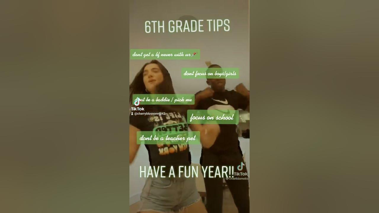 6th grade tips - YouTube