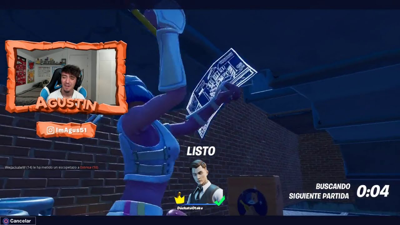 Enfados de Agustin (No encuentra arma).