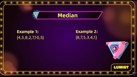 Summary Statistics for a Quantitative Variable