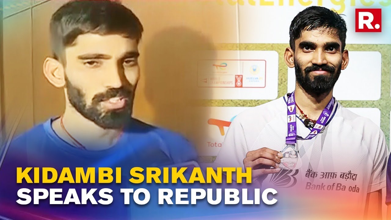 'Olympics Glory My Ultimate Goal': Kidambi Srikanth After Winning Silver At BWF World Championships - Republic World