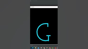 "G" alphabet (#7) | Draw "G" alphabet in python by using turtle | #coding #python #turtle #G
