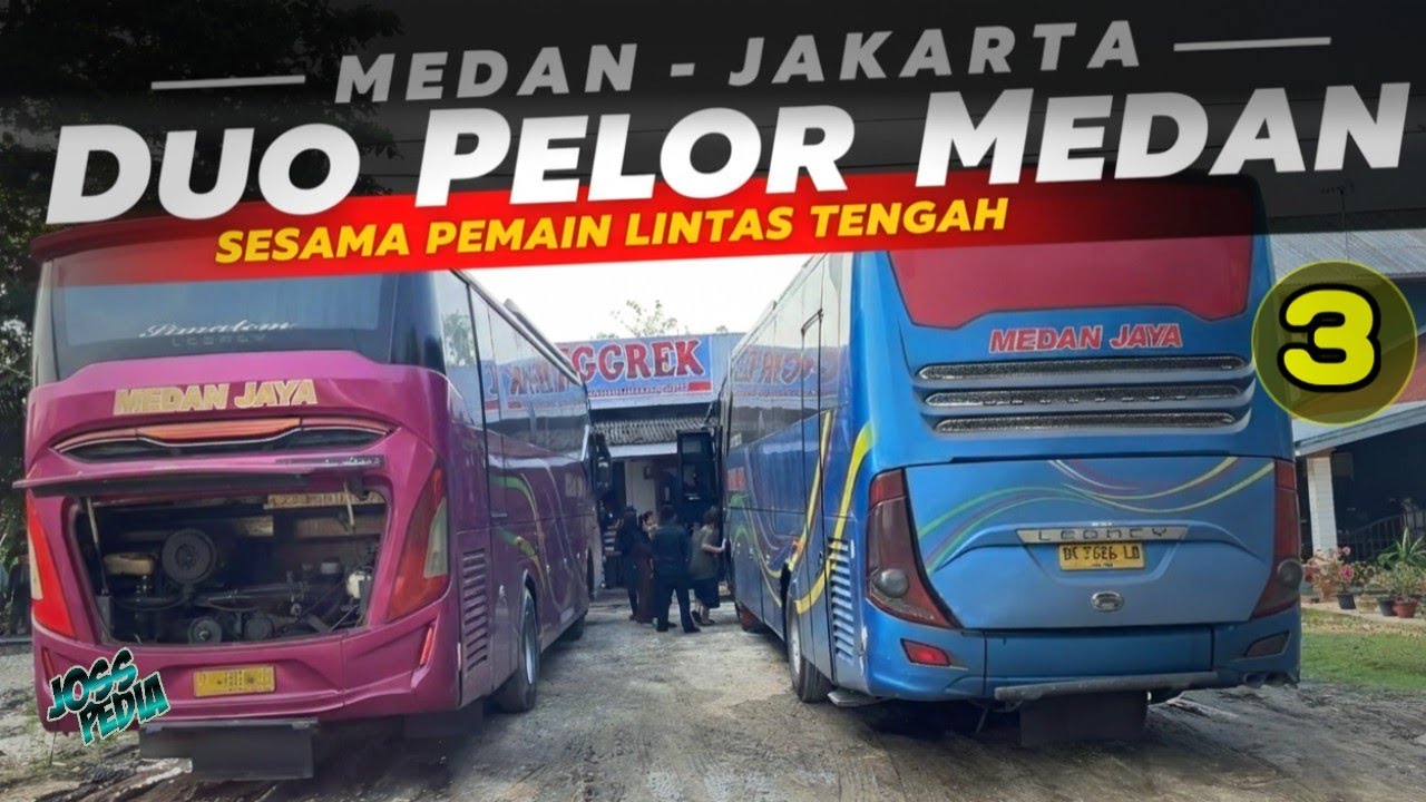 Trip Report - 3 | Ganti Driver Sepanjang Jalan Kena Potong Bus Medan - Pekanbaru ⁉️