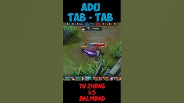 ADU MEKANIK YU ZHONG VS BALMOND #shorts #mlbb #mobilelegends #montage #yuzhong #balmond