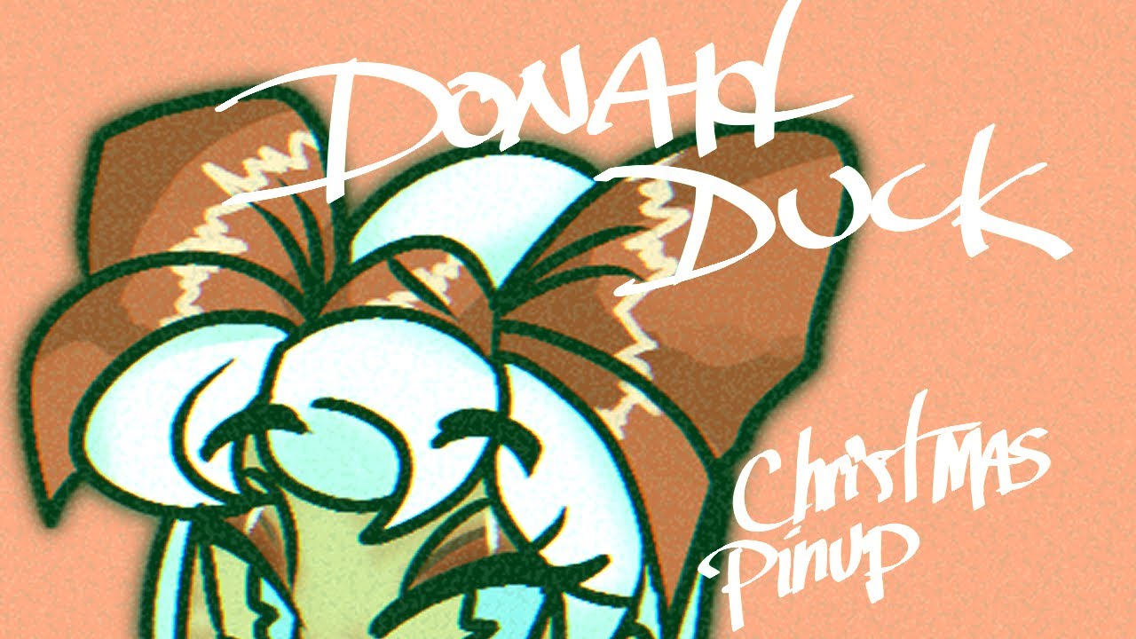 12 Days of Christmas: Donald Duck (Speedpaint)