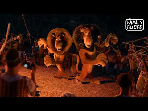 Alex and Zuba's Ultimate Rescue Plan in Africa! | Madagascar Escape 2 Africa
