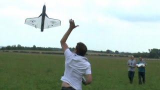 RUPERT CRASHES HIS RC MULTIPLEX FUNJET AT SPOCKFEST - 2014