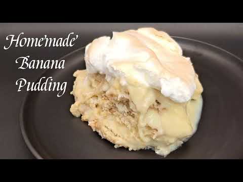 Banana Pudding Recipe From Scratch With Meringue