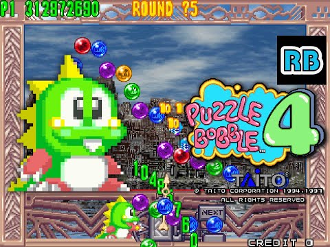 1998 [60fps] Puzzle Bobble 4 (World) 312872690pts ALL - YouTube