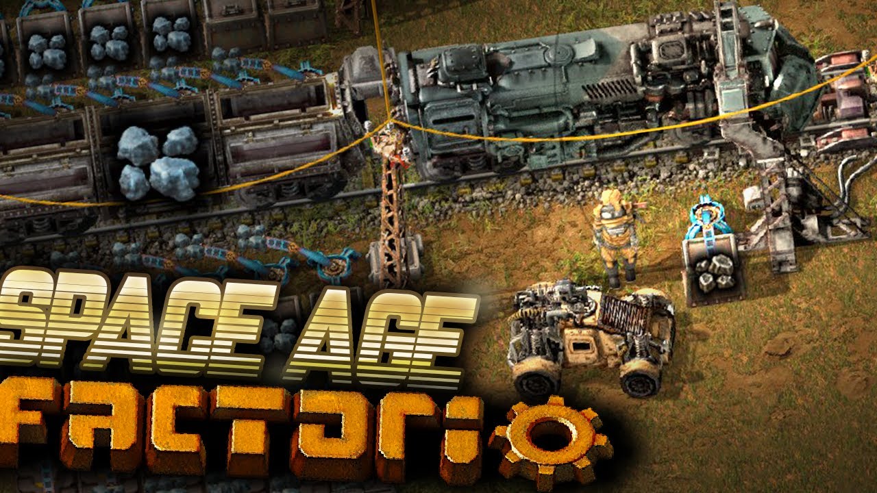 L'Ère des Trains - Factorio Space Age #02 - YouTube