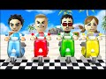 Wii Party MiniGames - Player Vs Akira Vs Tyrone Vs Lucia (4 Players On Master Difficulty)