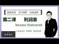 #033 股票投资教程，财务报表，教你读利润表 income statement 发现值得深究的问题 GOOG EPR MMM || 美股 投资 炒股理念 学习 教程 课程 教你投资 股票 在家赚钱