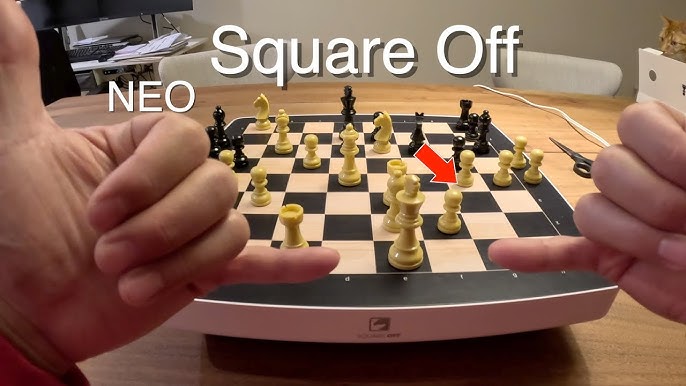 Square Off Neo Automated Chess Board Online Gameplay Adaptive AI