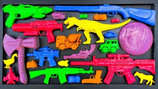 Membersihkan Nerf Shotgun, Assault Rifle, AK47, Sniper Rifle, Glock Pistol, M16, nerf speed EPS 056