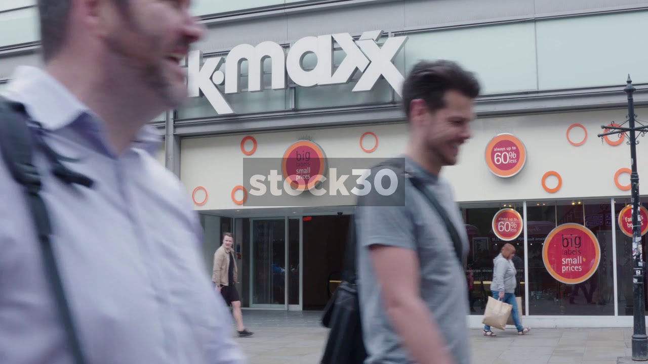 TK Maxx On Market Street In Manchester, UK YouTube