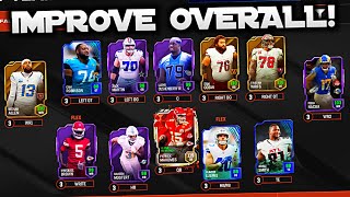 HOW TO IMPROVE YOUR TEAM OVERALL IN THE BEGINNING OF MADDEN MOBILE 25!
