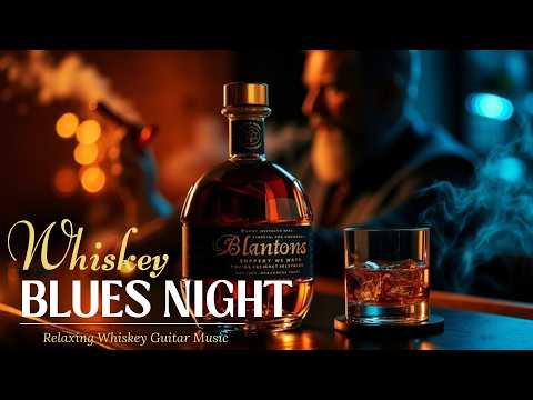 Whiskey Blues Night ~ Relaxing Slow Blues Guitar for a Smoky Bar Vibe