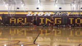 Arlington High School Dance Team Cheers *Defense Get tough get tough defense get tough