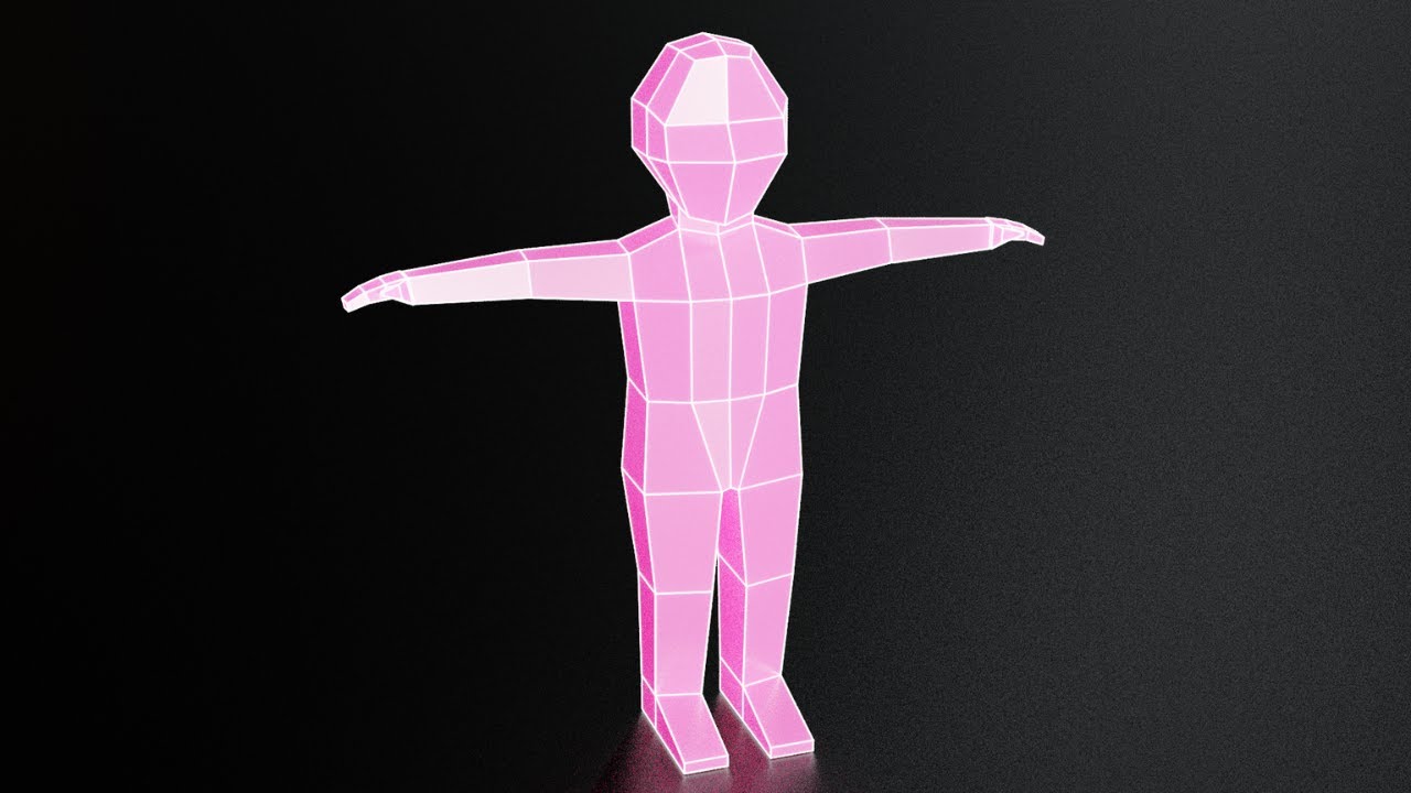 How to make Character in Blender in Hindi .Low poly - YouTube