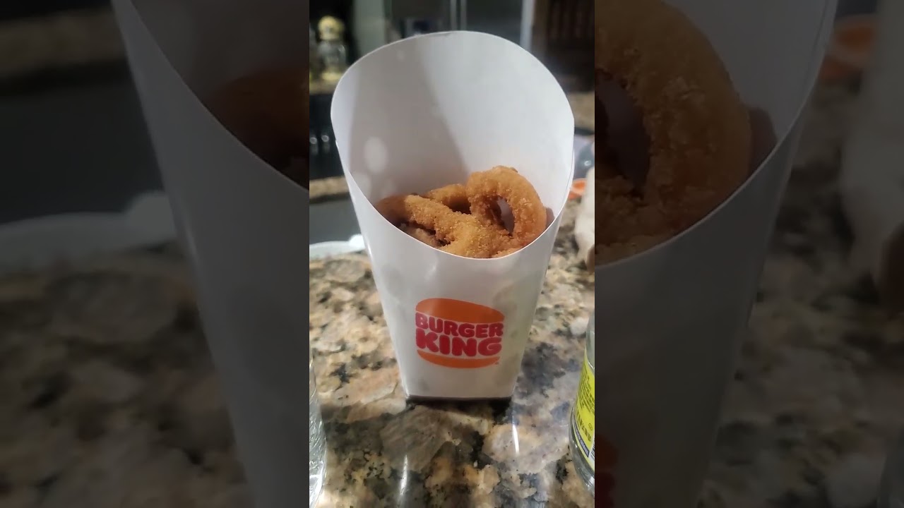 Burger King Onion Rings!  Damn!