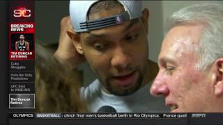 Tim Duncan Announces Retirement As San Antonio Spurs