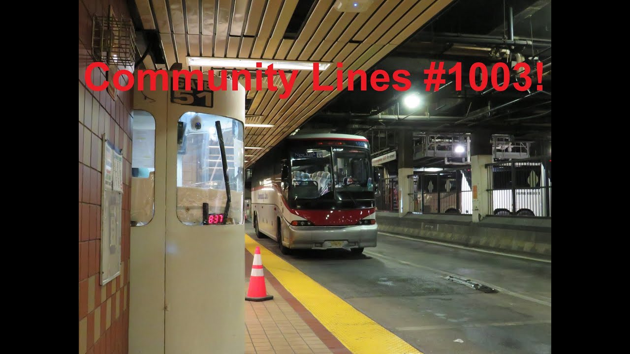 NeoplanDude Community Lines 2002 MCI J4500 1003 To Port Authority neoplandude-community-lines-2002-mci-j4500-1003-to-port-authority