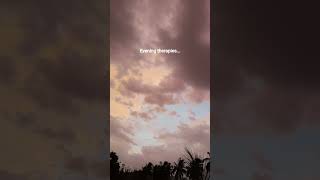 Evening therapies #heartfelt #sky #nature