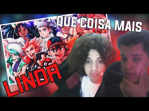 QUE INSANO - React em Dupla Campeões (Pokémon) - CAMINHO DA VITÓRIA | @Chrono0