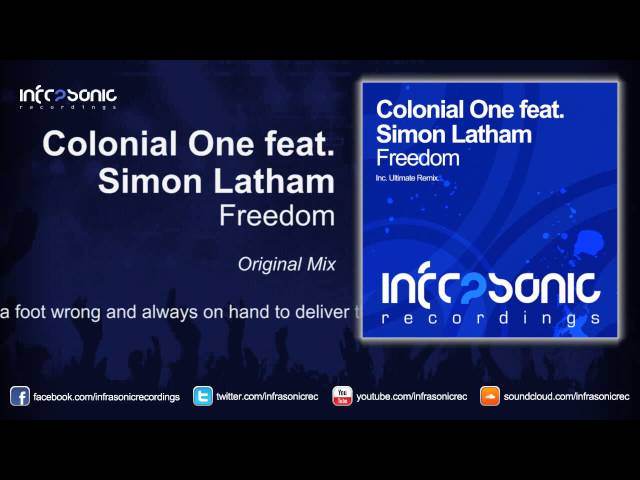 Colonial One feat. Simon Latham - Freedom