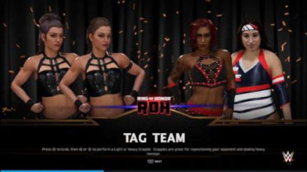 FCL Presents ROH TV The Renegade Twins vs. Red Velvet & Rachel Ellering 01/01/2026