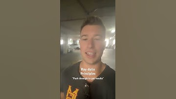 Ray Dalio Principles #motivation #morningmotivation