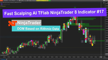 📌 Fast Scalping AI TFlab NinjaTrader 8 Indicator #17 DOM Based on Rithmic Data - [TradingFinder]