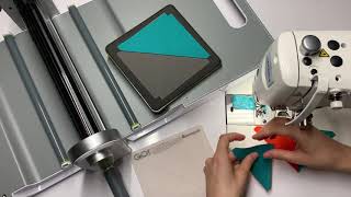 How to Cut and Piece Quarter Square Triangles with Your AccuQuilt Go!
