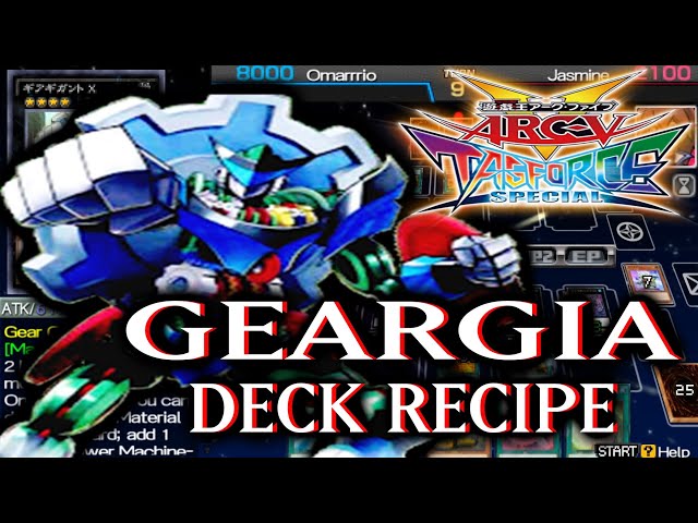 yugioh master duel geargia deck Yu-Gi-Oh! may be 1st or Unlimited Edition Geargia Deck Recipe - Yu-Gi-Oh!