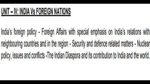 TNPSC GROUP I A SERVICE ASSISTANT CONSERVATOR OF FORESTS SYLLABUS IN HISTORY