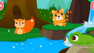BABYBUS DUNIA BINATANG | PENOLONG HEWAN PANDA KECIL MENGENALI BERBAGAI BINATANG DI HUTAN | BABYBUS screenshot 2
