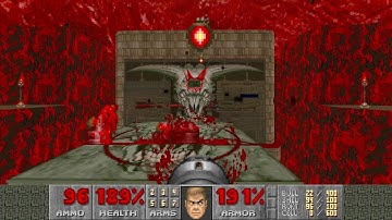 Final Doom - The Plutonia Experiment - Map30 - The Gateway of Hell - UV Difficulty [HD]