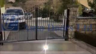 Ditec/Entrematic PWR 25 Swinging gate operator, installed by Pan. Chrysostomou Auto Doors Ltd