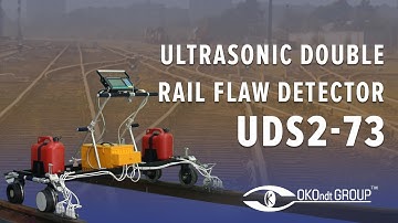 UDS2 73 Ultrasonic Double Rail Flaw Detector