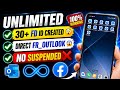 UNLIMITED 30+FD ID Created 😳 Direct FR_Outlook 😱 No Suspended ❌ Full Setup Guide 2026
