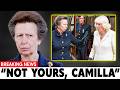 BREAKING: Princess Anne BLOCKS Camilla From Using Queen Mother's Private Carriage