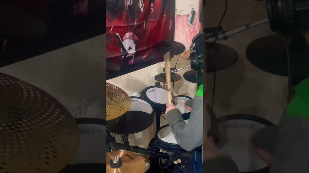 Custom Simmons Electronic Drum Kit