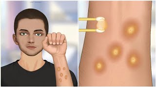 ASMR Animation |🐜 Ant Bite Treatment Satisfying Animation #asmr #animation 