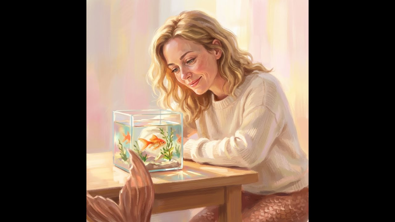 Deep Sea Sanctuary: Relaxing Mermaid & Real Fish Watching 🌊✨