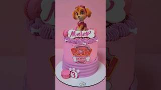 Let's make a PAW PATROL CAKE #shorts #cake #cakedecorating