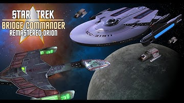 USS Saratoga vs Romulan Skyhawk—Carrier vs Cruiser