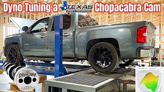 Dyno tuning a Texas Speed Chopacabra in a 5.3L Silverado!