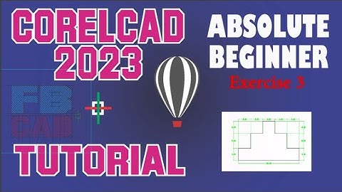 CorelCAD 2023 Tutorial Exercise 3